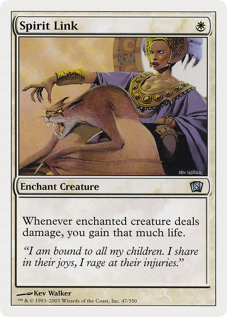 Spirit Link (8ED-047) - 8th Edition Foil