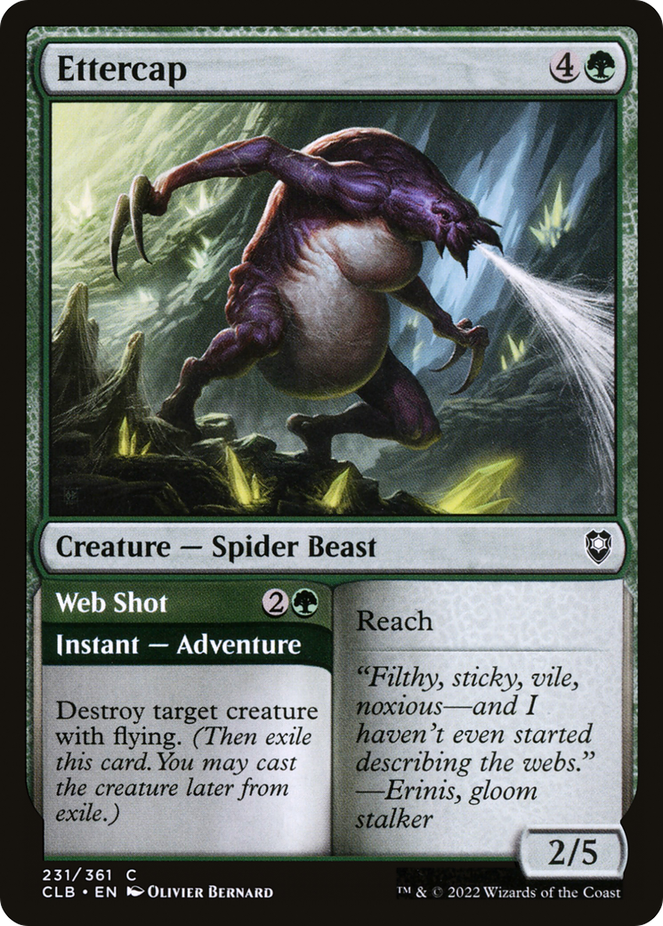 Ettercap (CLB-231) - Commander Legends: Battle for Baldur's Gate Foil