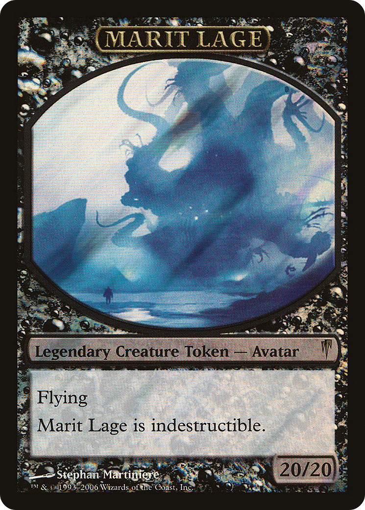 Marit Lage Token (LARP-001) - Coldsnap Promos Foil