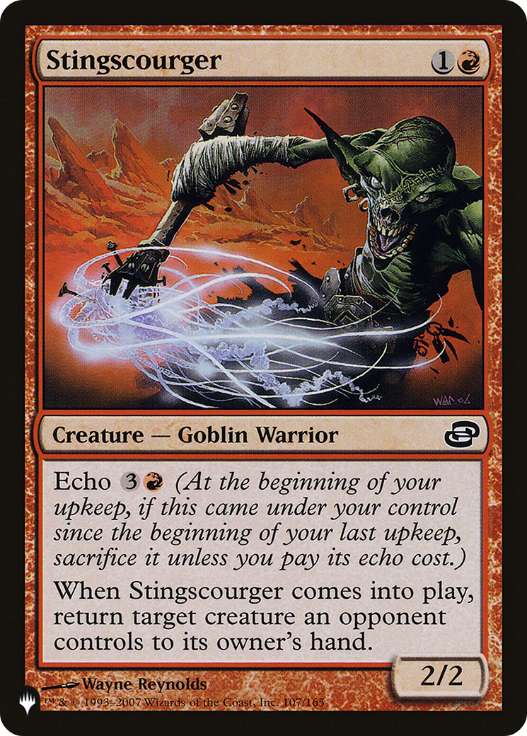 Stingscourger (LIST-107/165) - The List