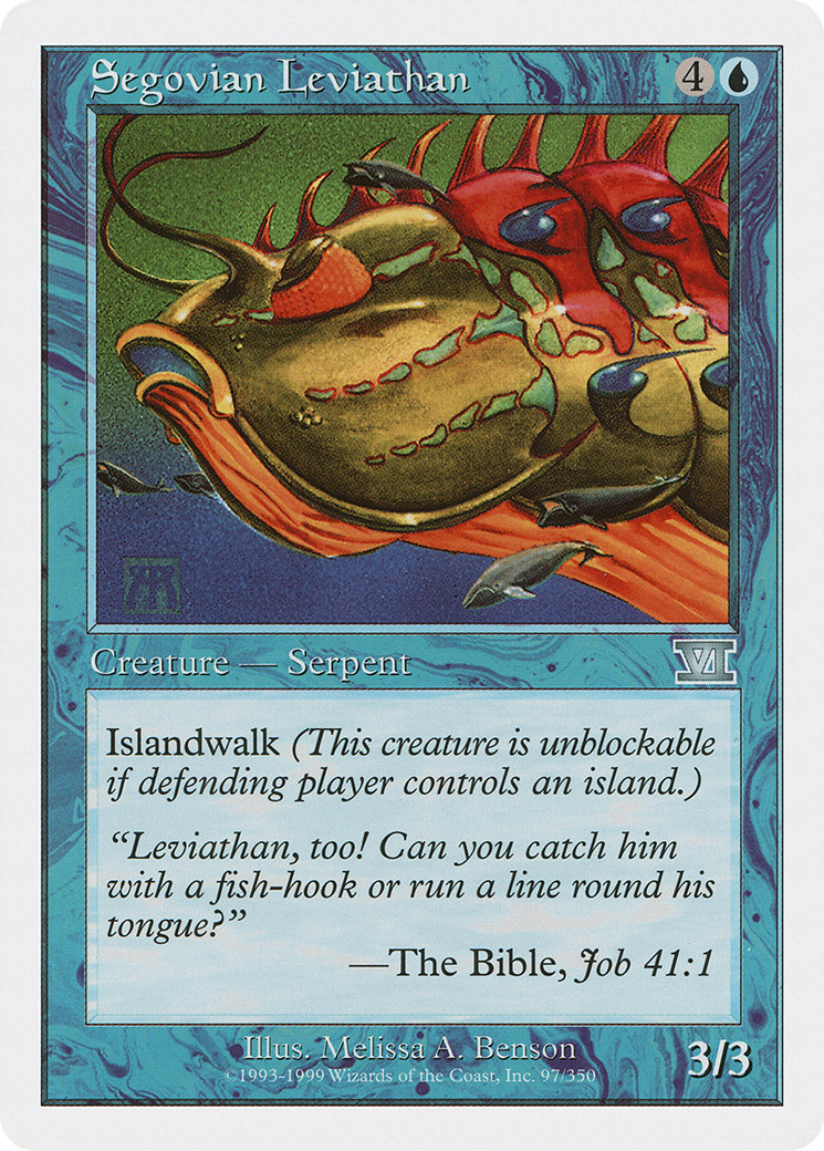 Segovian Leviathan (6ED-097) - Classic Sixth Edition