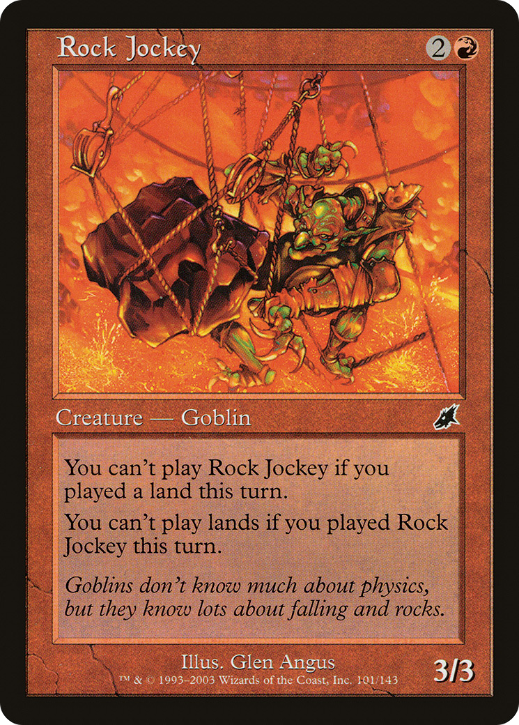 Rock Jockey (SCG-101) - Scourge