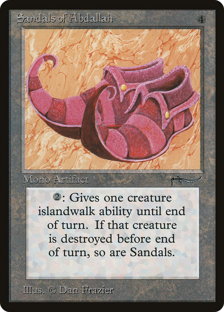 Sandals of Abdallah (ARN-) - Arabian Nights