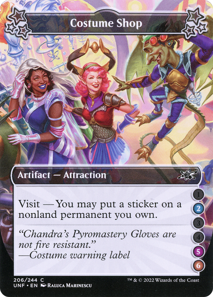 Costume Shop (2-5-6) (UNF-206) - Unfinity