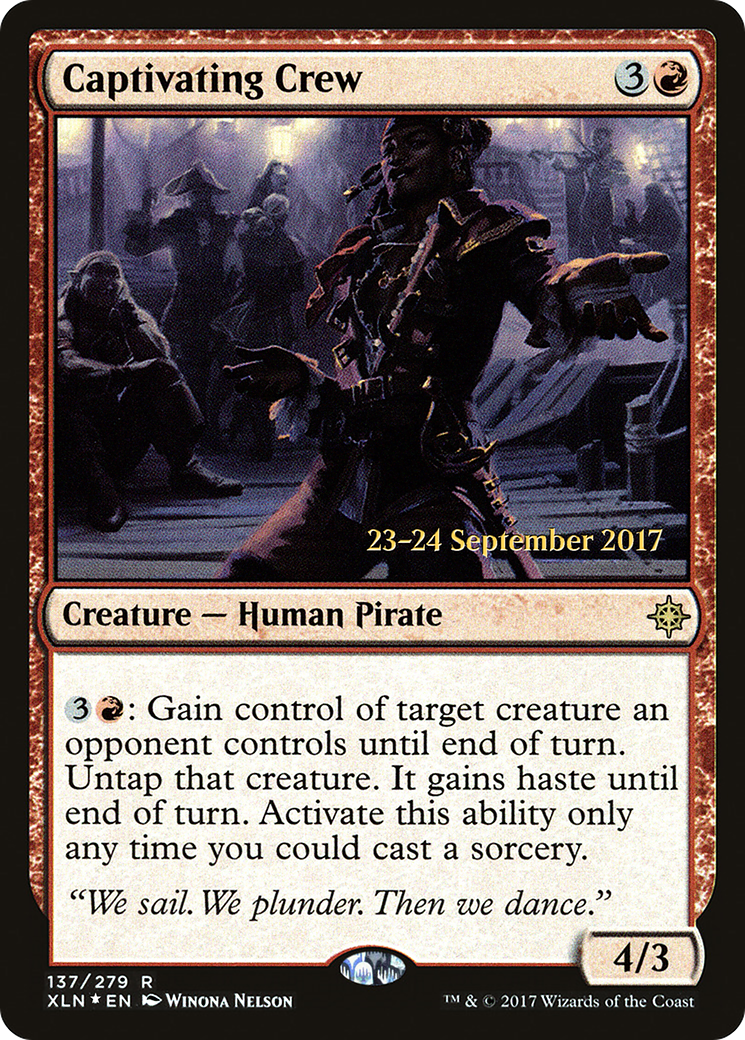 Captivating Crew (PRE-137) - Ixalan Promos Foil
