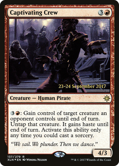 Captivating Crew (PRE-137) - Ixalan Promos Foil