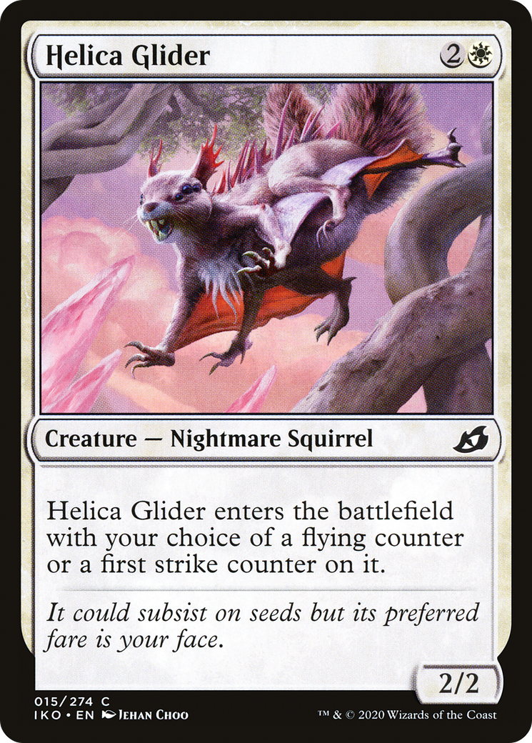 Helica Glider (IKO-015) - Ikoria: Lair of Behemoths Foil
