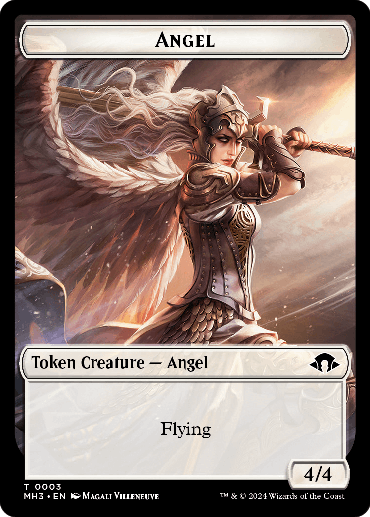 Angel (TMH3-003) - Modern Horizons 3 Tokens Foil