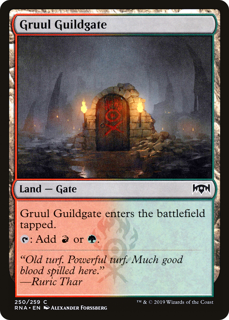 Gruul Guildgate (250) (RNA-250) - Ravnica Allegiance Foil
