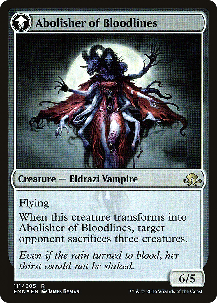 Voldaren Pariah (PRE-111) - Eldritch Moon Promos: (mooneldrazidfc) Foil