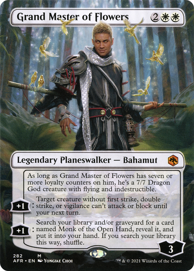 Grand Master of Flowers (Borderless) (AFR-282) - Adventures in the Forgotten Realms (Borderless)