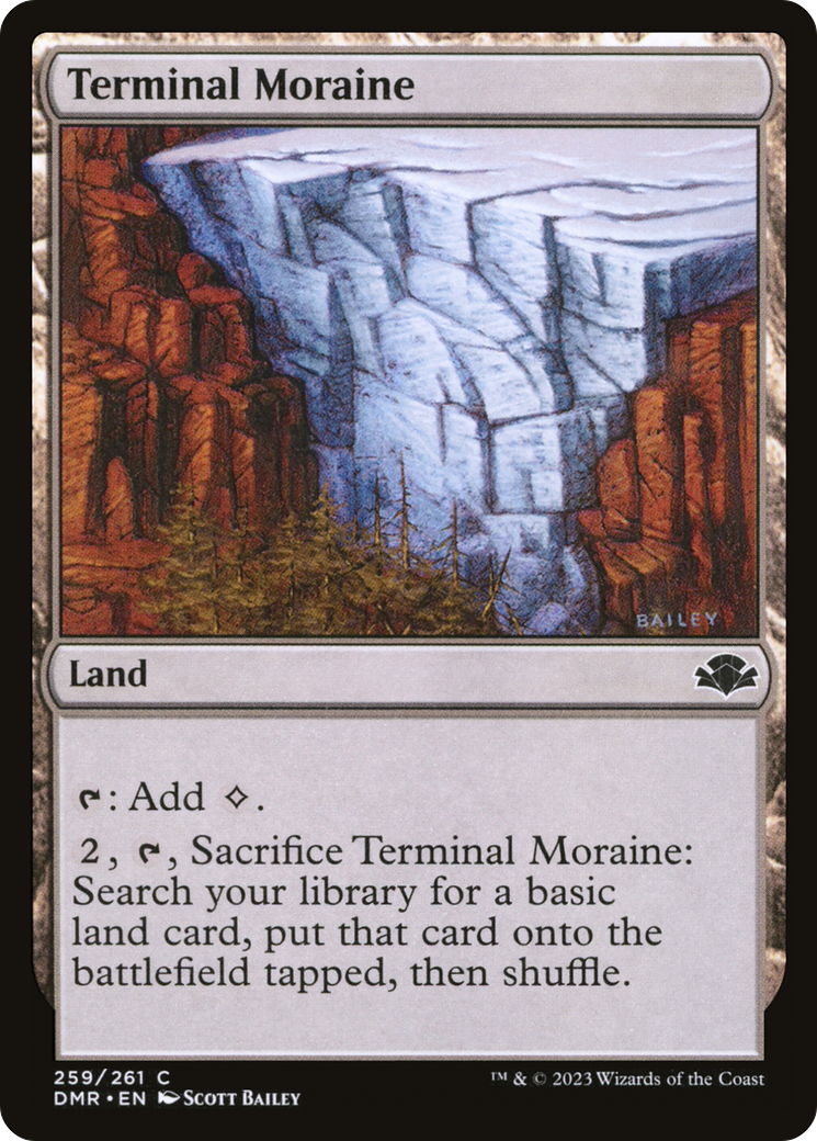Terminal Moraine (DMR-259) - Dominaria Remastered Foil