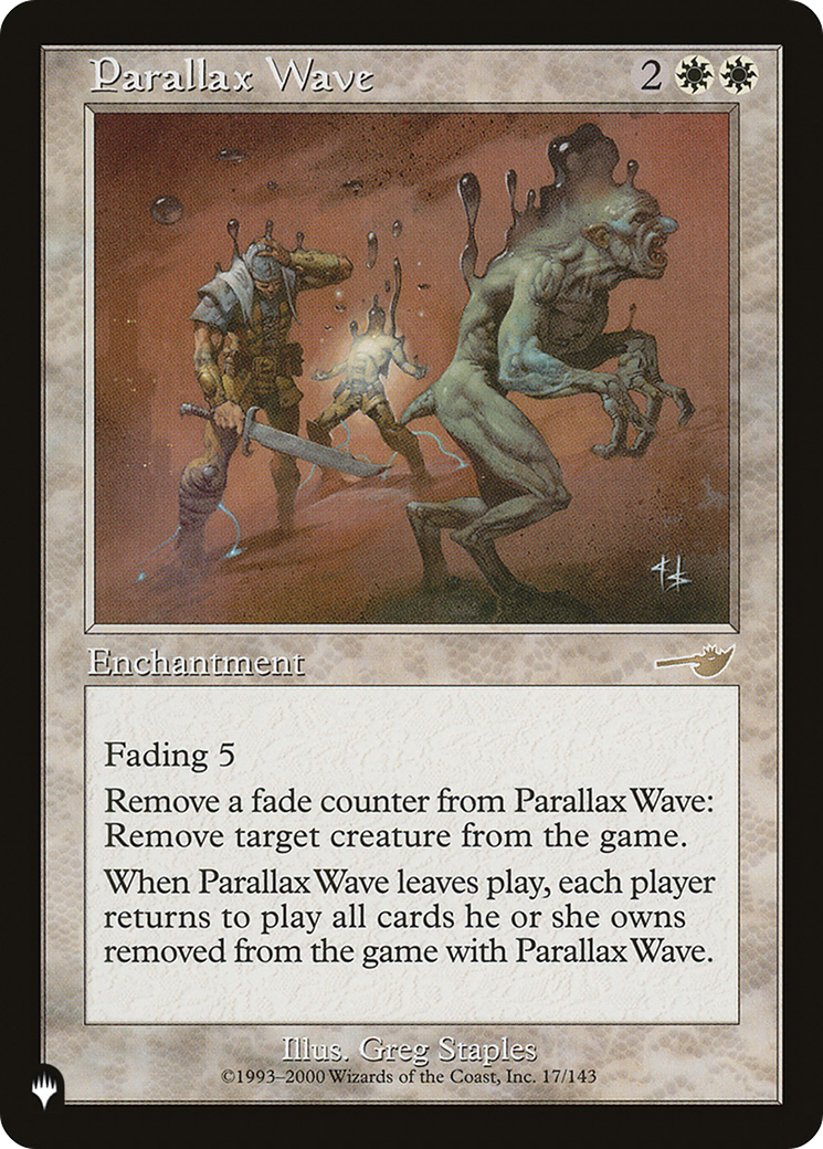 Parallax Wave (LIST-17/143) - The List