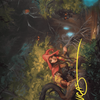 Brave the Wilds // Brave the Wilds (AWOE-025) - Wilds of Eldraine Art Series (Borderless) Foil