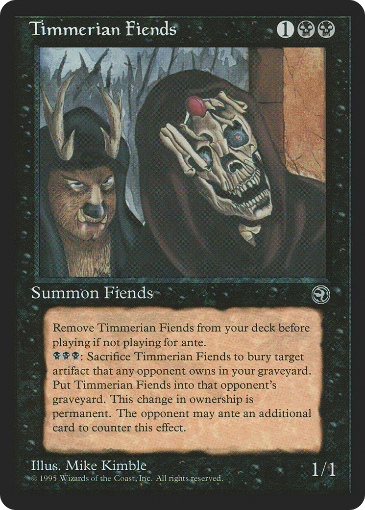 Timmerian Fiends (HML-) - Homelands