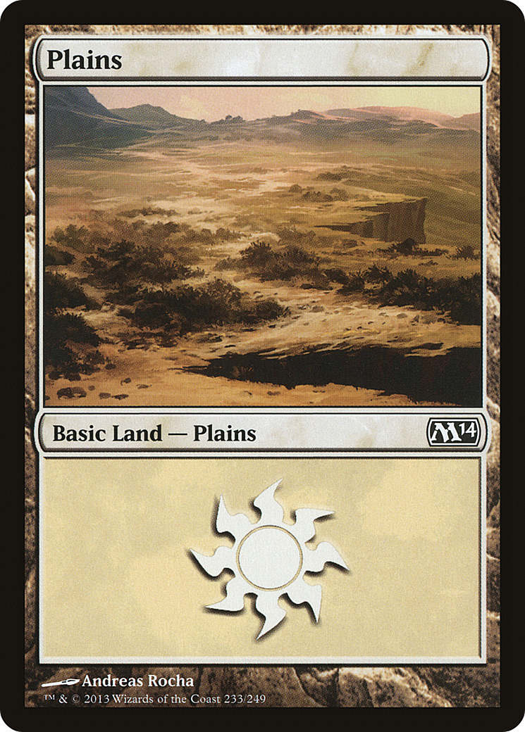 Plains (233) (M14-233) - Magic 2014