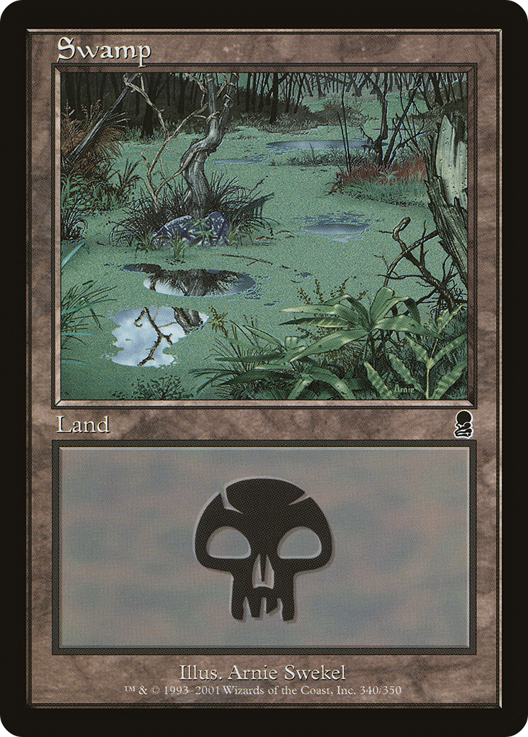 Swamp (340) (ODY-340) - Odyssey Foil