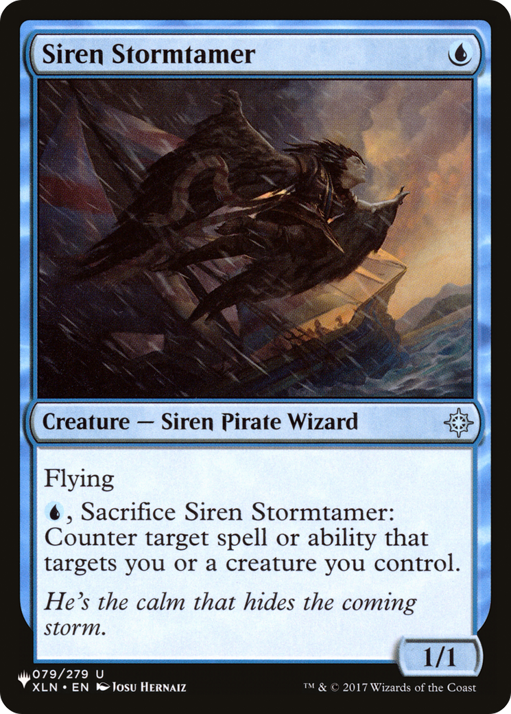 Siren Stormtamer (LIST-079/279) - The List