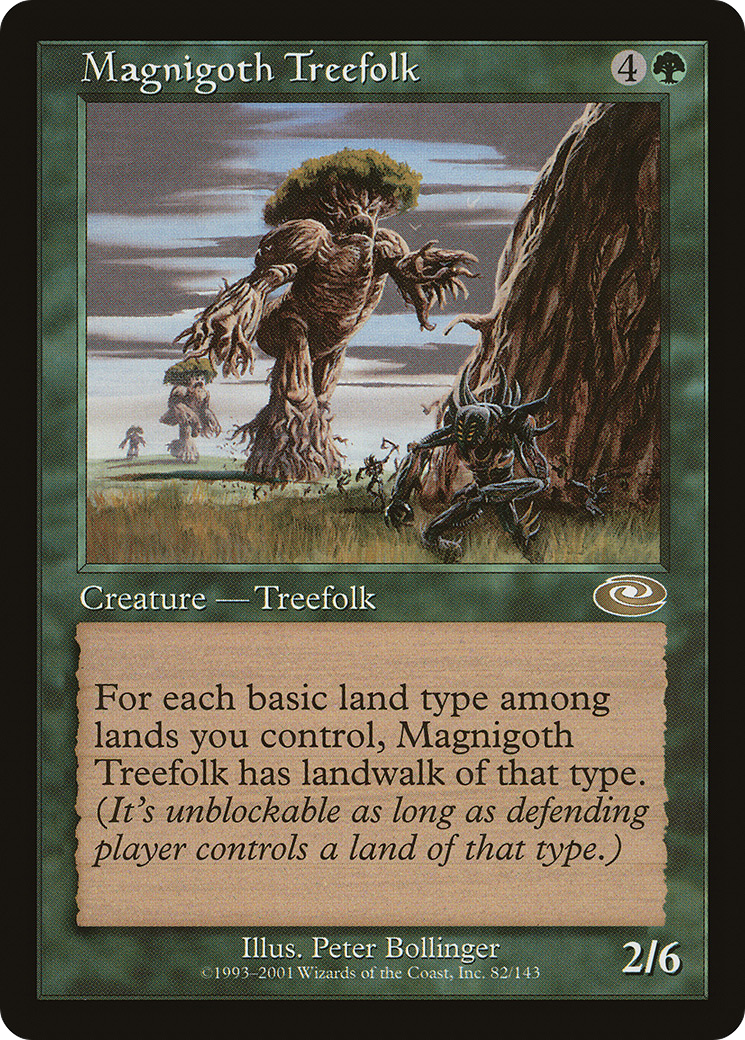 Magnigoth Treefolk (PLS-082) - Planeshift
