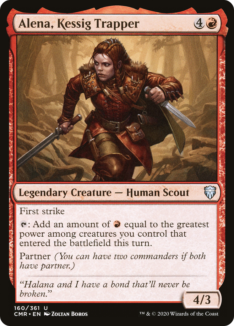 Alena, Kessig Trapper (CMR-160) - Commander Legends