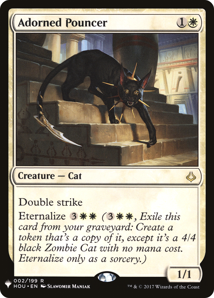 Adorned Pouncer (LIST-002) - The List