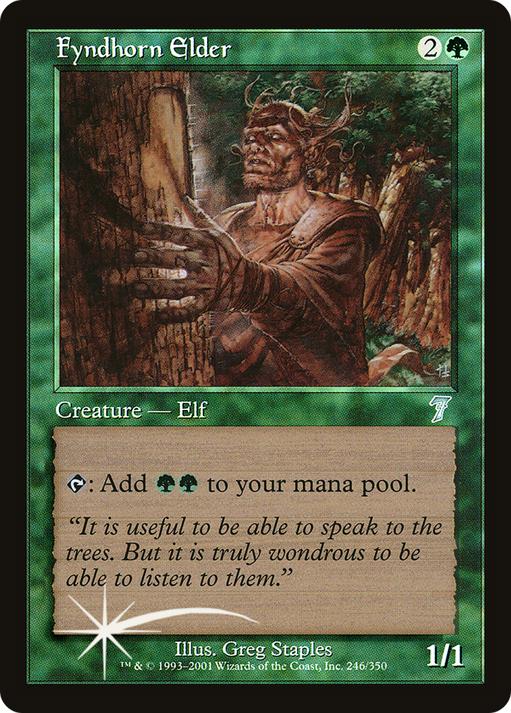 Fyndhorn Elder (7ED-246) - 7th Edition