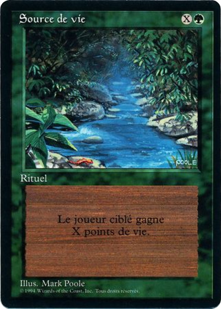 Stream of Life (FBB-) - Foreign Black Border