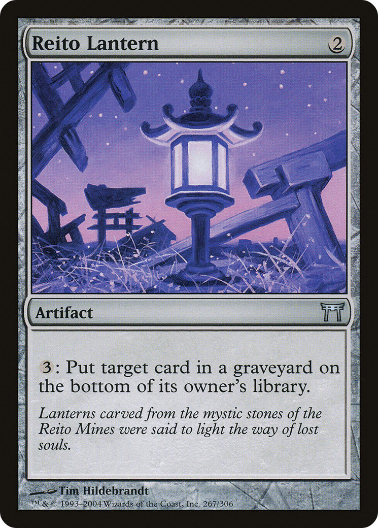 Reito Lantern (CHK-267) - Champions of Kamigawa