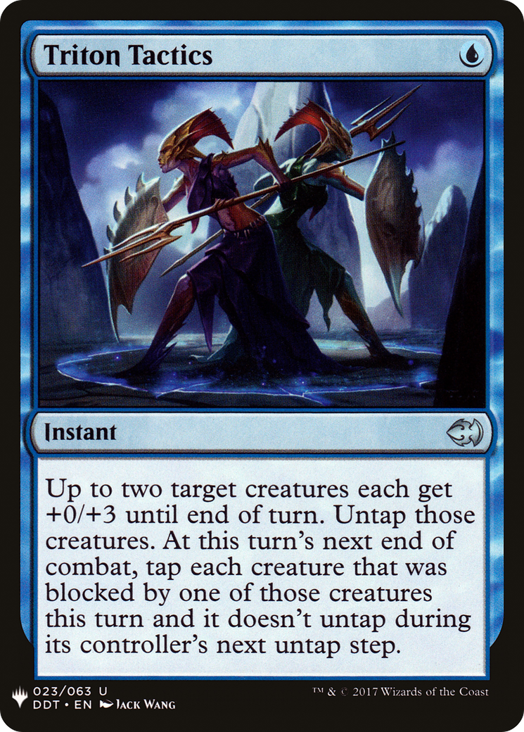 Triton Tactics (LIST-DDT-23) - The List
