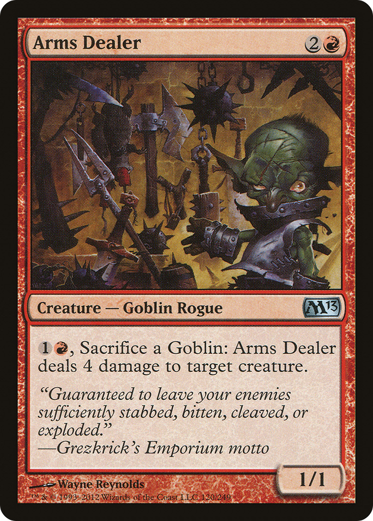 Arms Dealer (M13-120) - Magic 2013 Foil