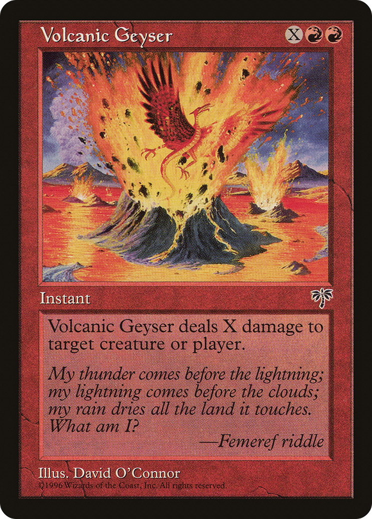 Volcanic Geyser (MIR-) - Mirage