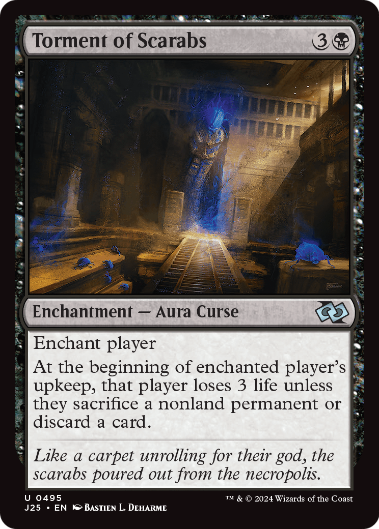 Torment of Scarabs (J25-495) - Foundations Jumpstart