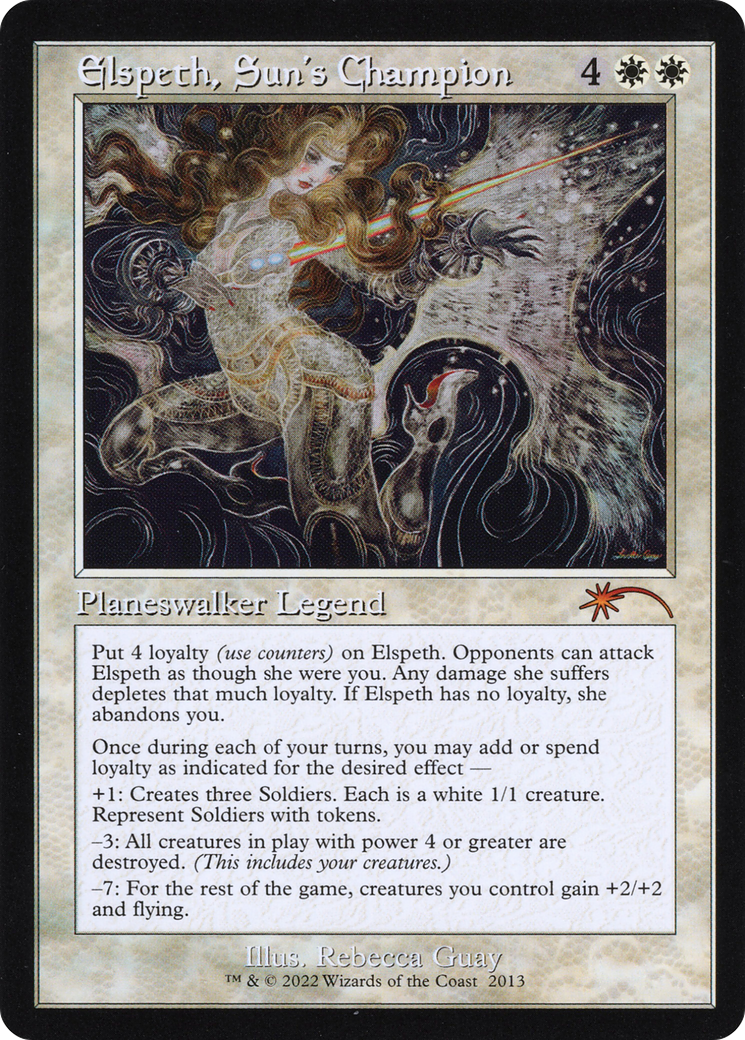 Elspeth, Sun's Champion (SLC-2013) - Secret Lair Countdown Kit