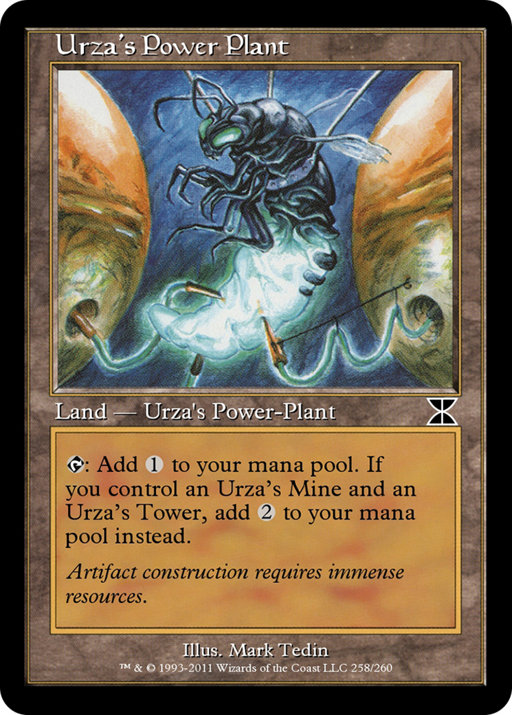Urza's Power Plant (ME4-258B) - Masters Edition IV Foil