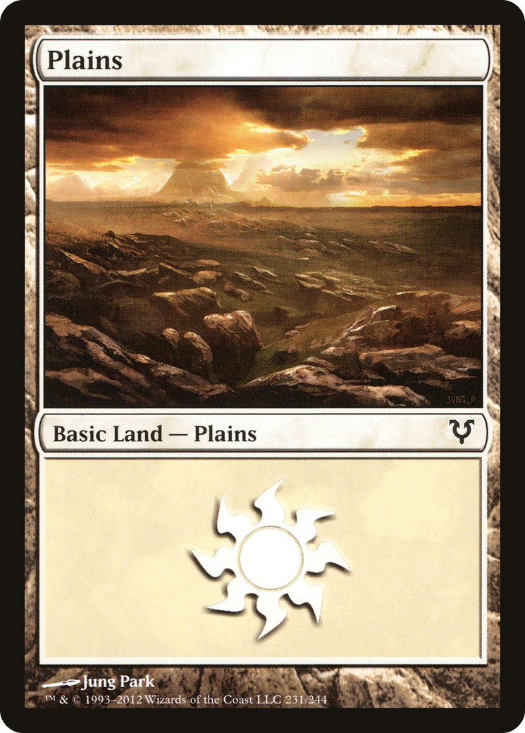 Plains (231) (AVR-231) - Avacyn Restored Foil