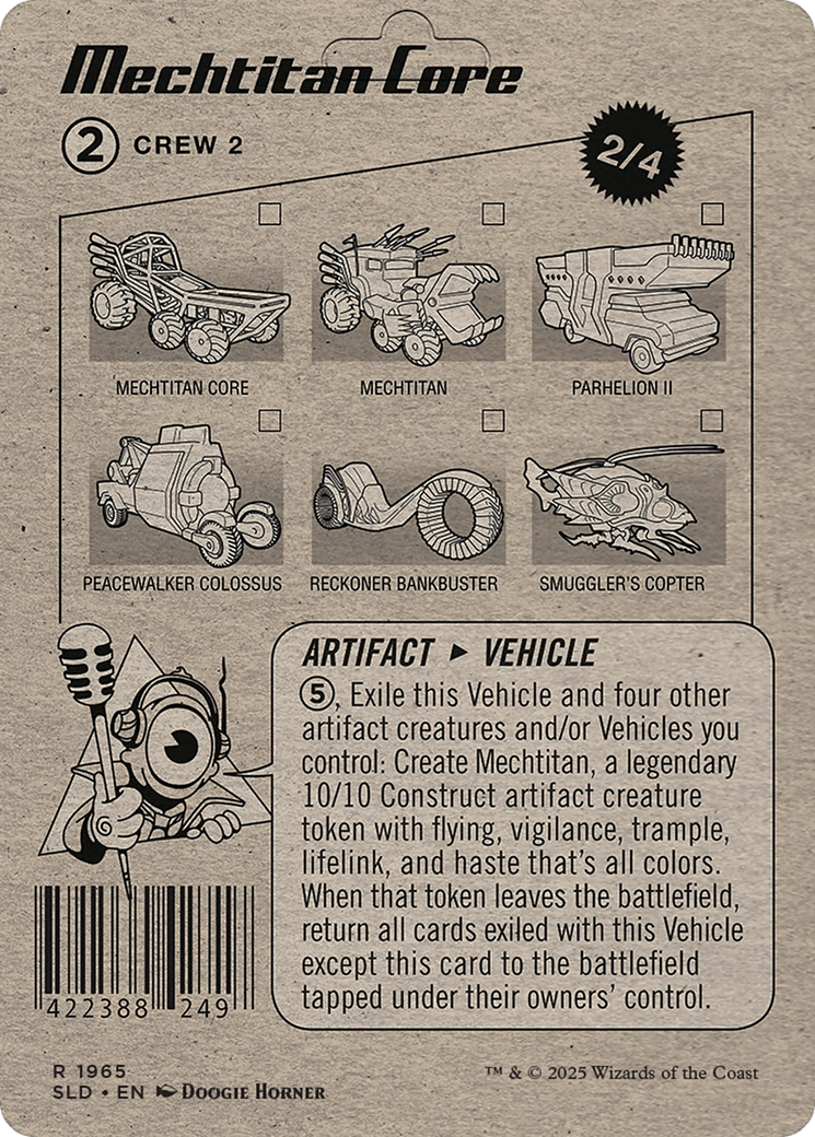 Mechtitan Core (SLD-1965) - Secret Lair Drop (Borderless) Foil