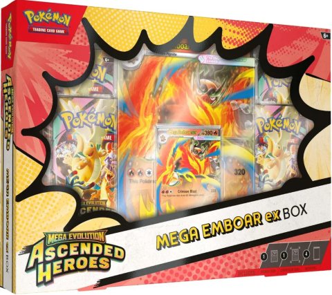 Pokémon TCG: Mega Evolution – Ascended Heroes ex Box