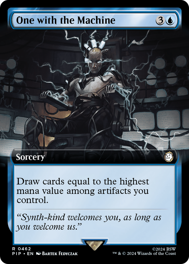 One with the Machine (Extended Art) (PIP-462) - Fallout: (Extended Art) Foil