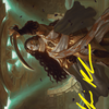 Elenda, Saint of Dusk // Elenda, Saint of Dusk (AFDN-015) - Foundations Art Series (Borderless)