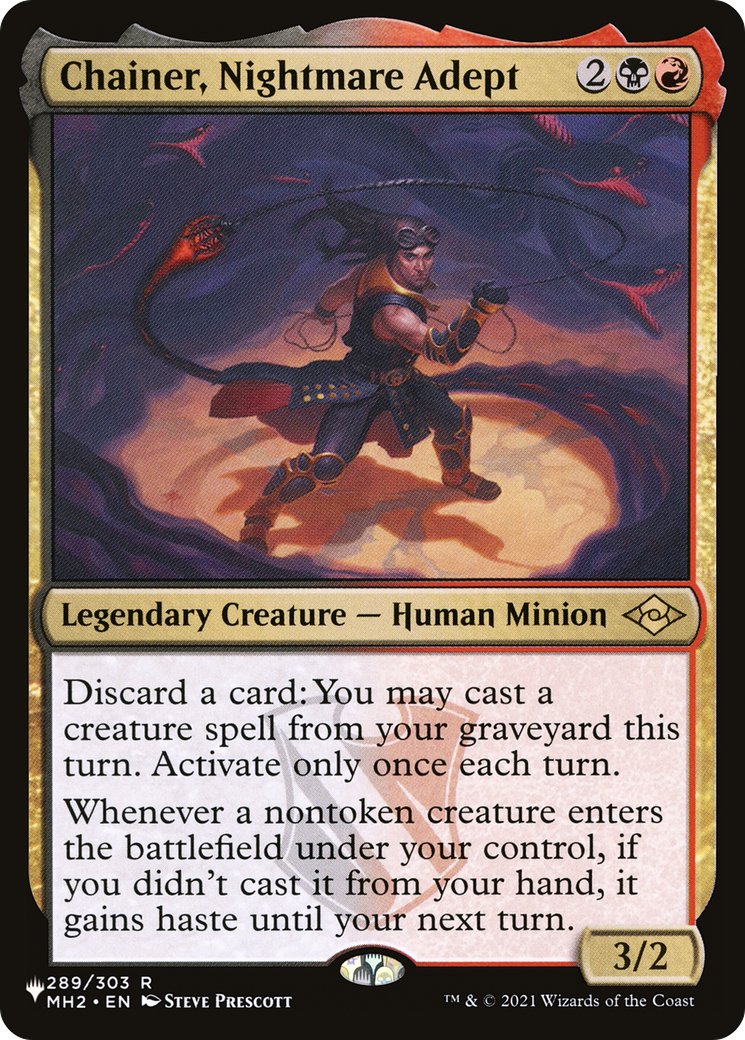 Chainer, Nightmare Adept (LIST-289/303) - The List