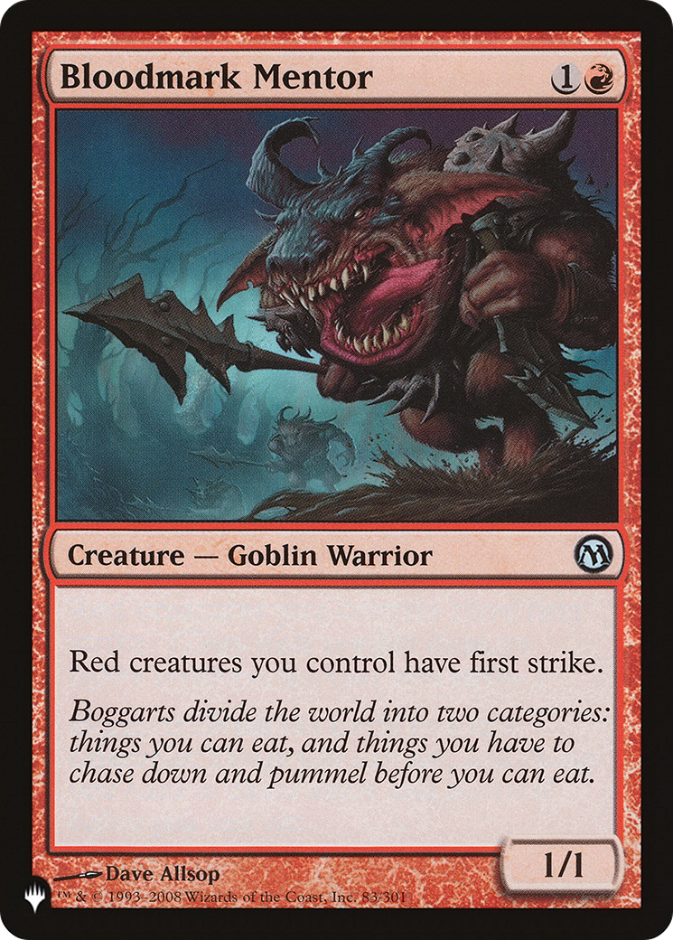 Bloodmark Mentor (40) (LIST-040) - The List