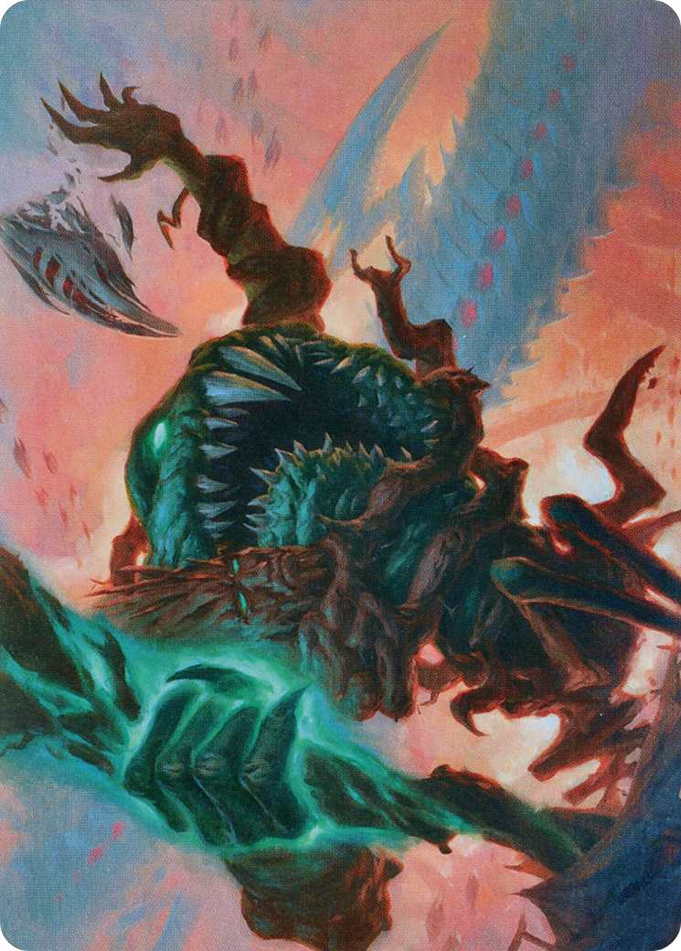 Yargle and Multani // Yargle and Multani (AMOM-053) - March of the Machine Art Series (Borderless)