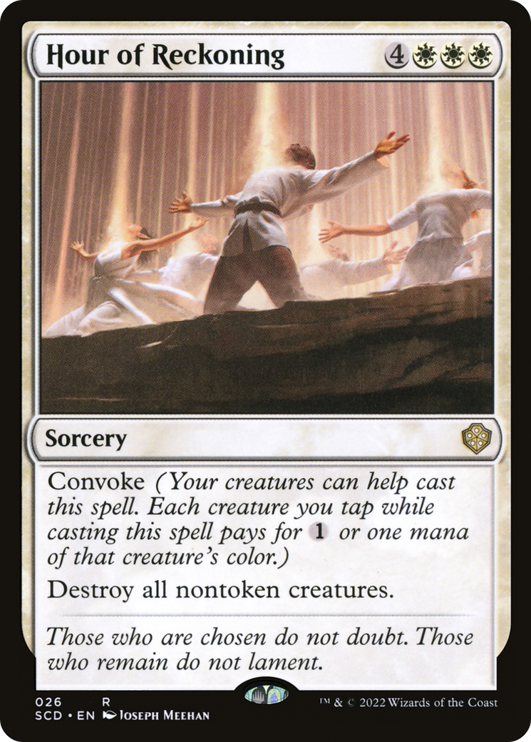 Hour of Reckoning (SCD-026) - Starter Commander Decks