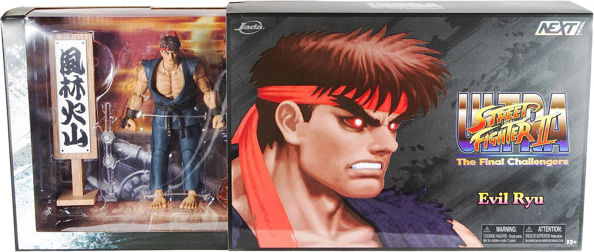 Ultra Street Fighter II: Evil Ryu 6 Inch Figure