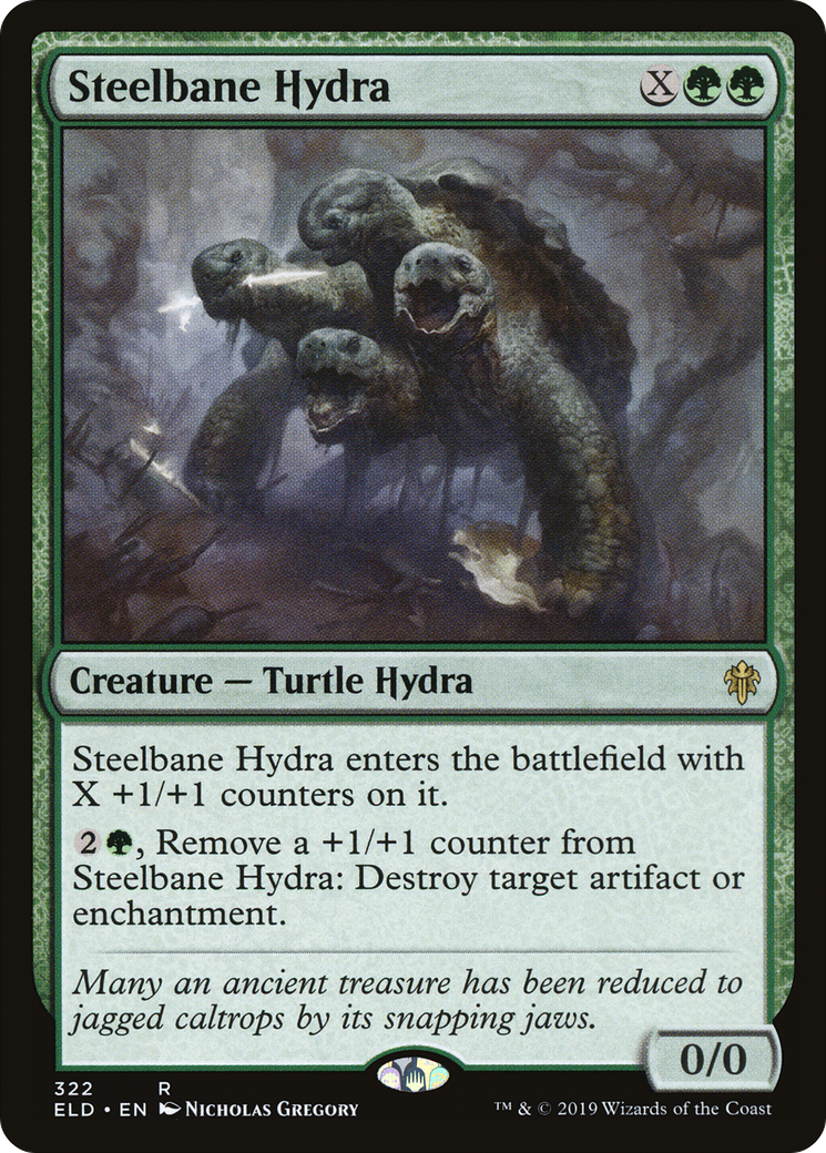 Steelbane Hydra (ELD-322) - Throne of Eldraine