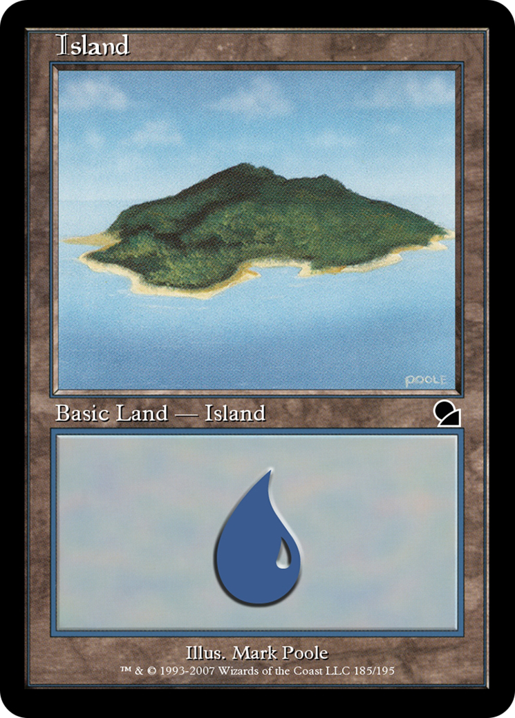 Island (ME1-185) - Masters Edition Foil