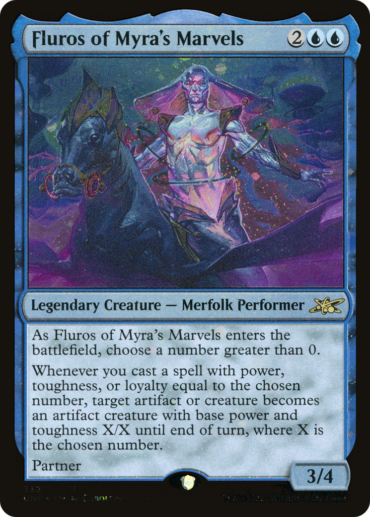 Fluros of Myra's Marvels (Galaxy Foil) (UNF-332) - Unfinity Foil
