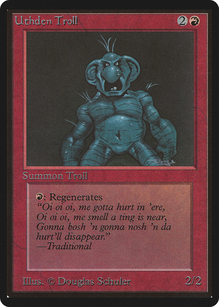 Uthden Troll (LEB-) - Limited Edition Beta