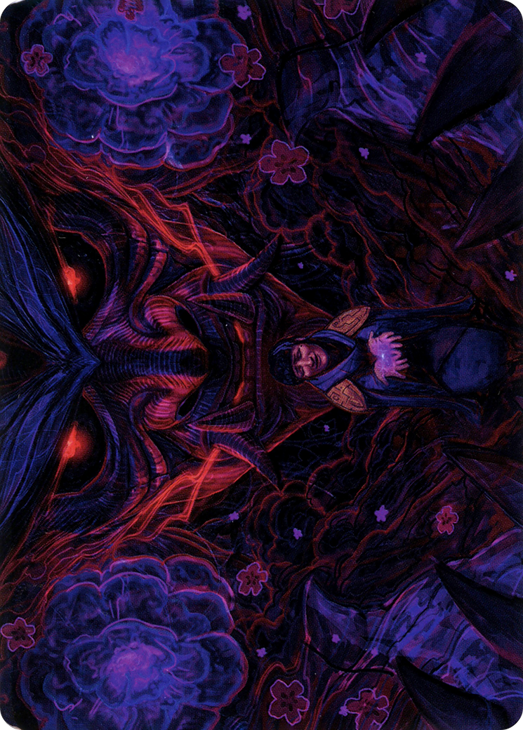 Reckoner Shakedown // Reckoner Shakedown (ANEO-018) - Neon Dynasty Art Series (Borderless) Foil