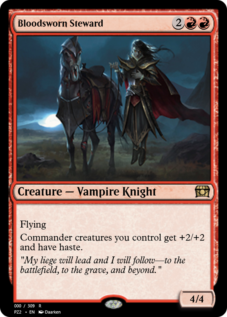 Bloodsworn Steward (PZ2-65699) - Treasure Chest Foil